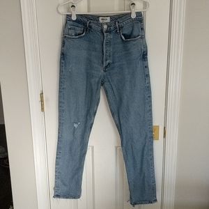 AGOLDE Nico Headlines 27 skinny ankle jeans